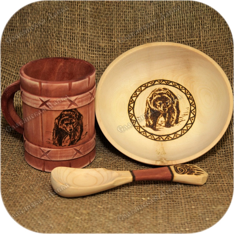 Деревянная посуда