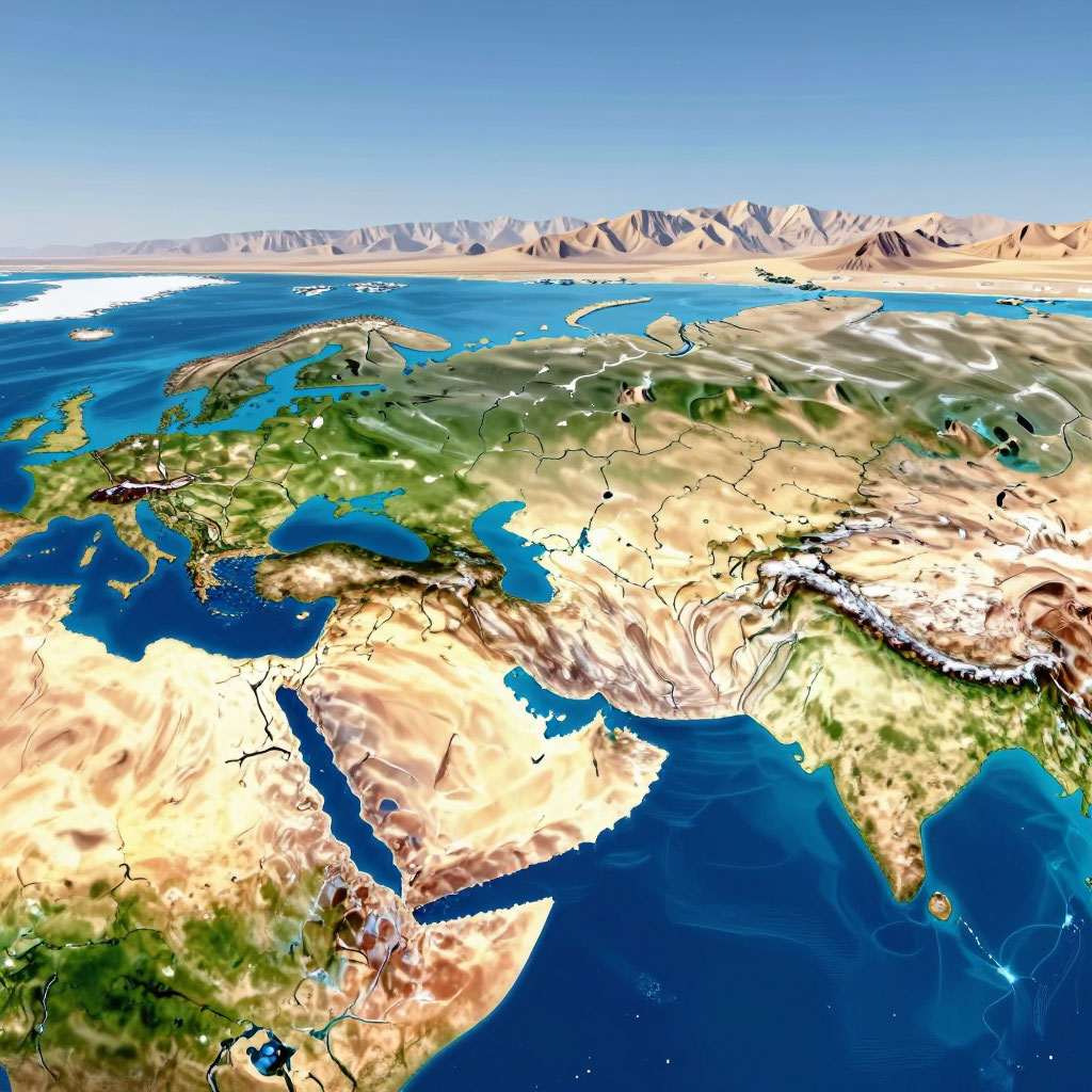 Карта ближнего востока