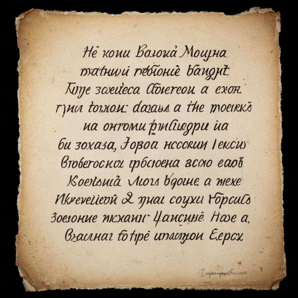 Забавный древнерусский текст