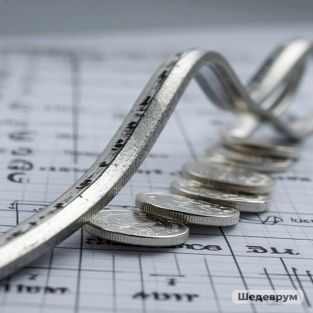 Рост цены за грам серебра