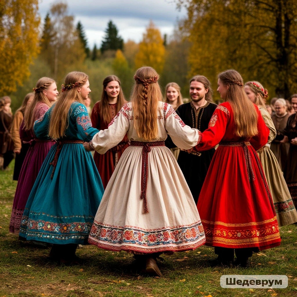 Славянский языческий хоровод