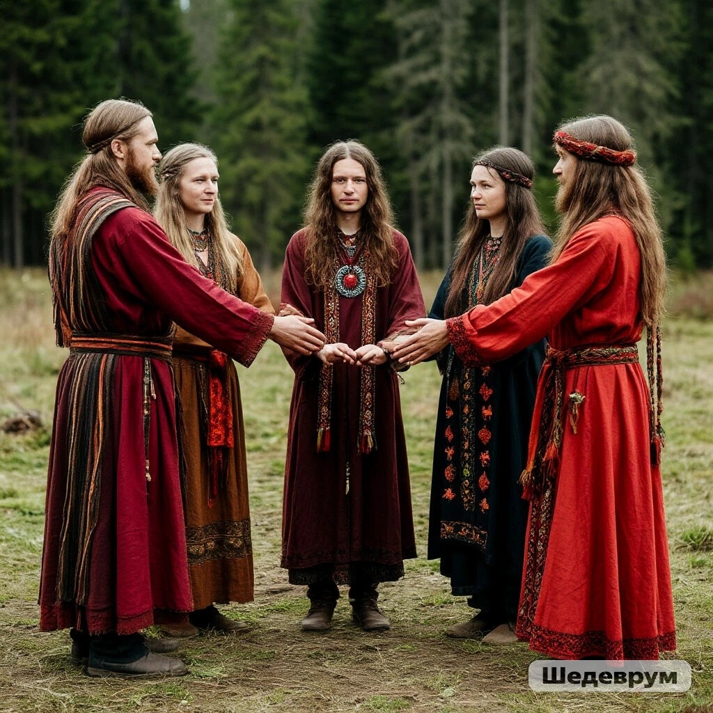 язычники взялись за руки