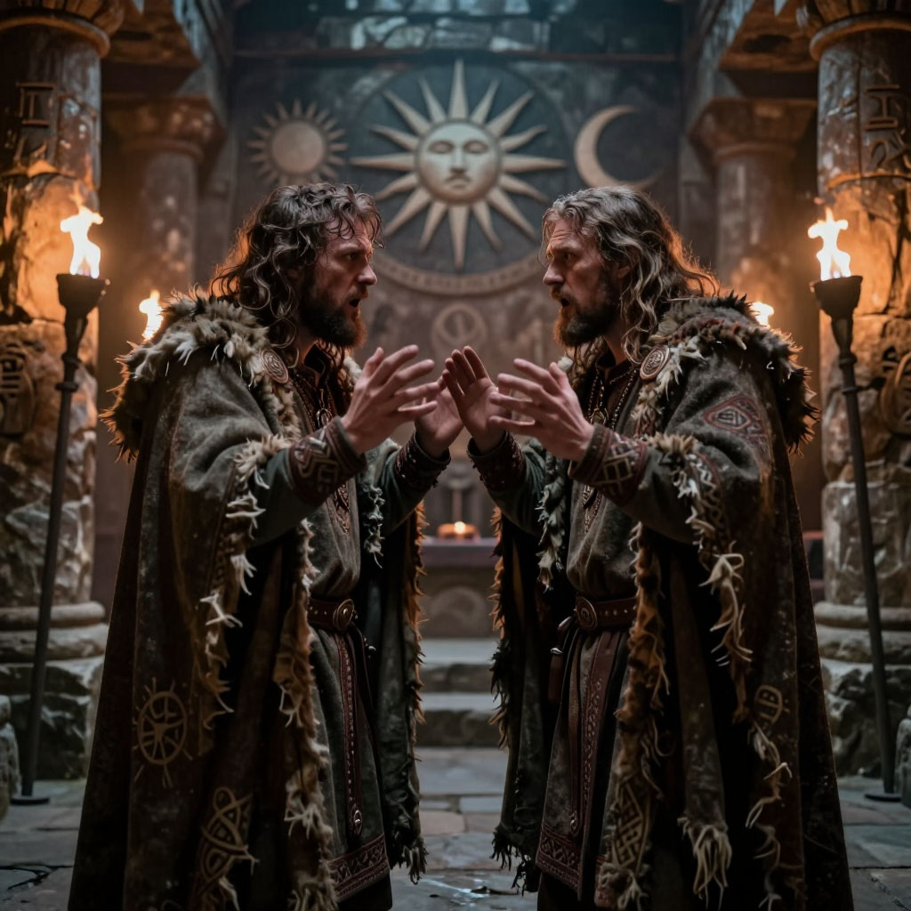 язычники спорят