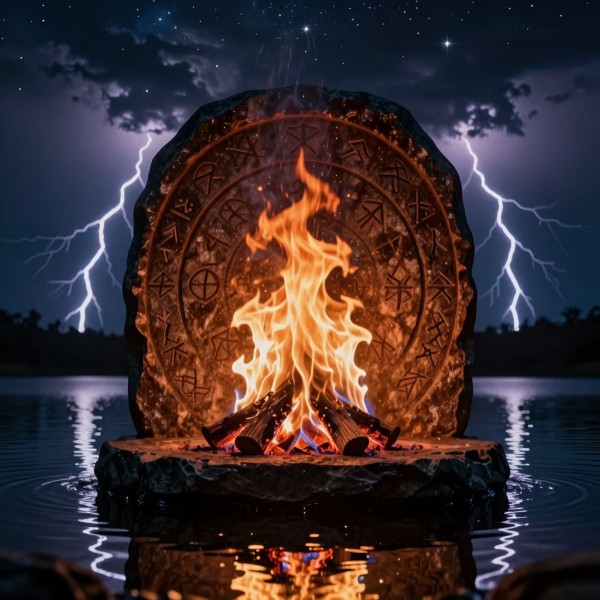 Символы огня воды, неба