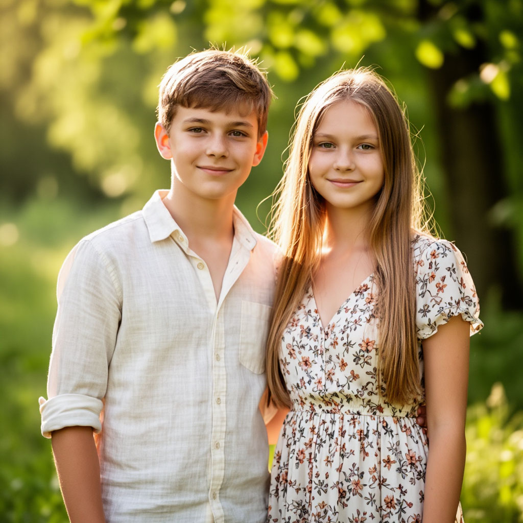 Брат и сестра