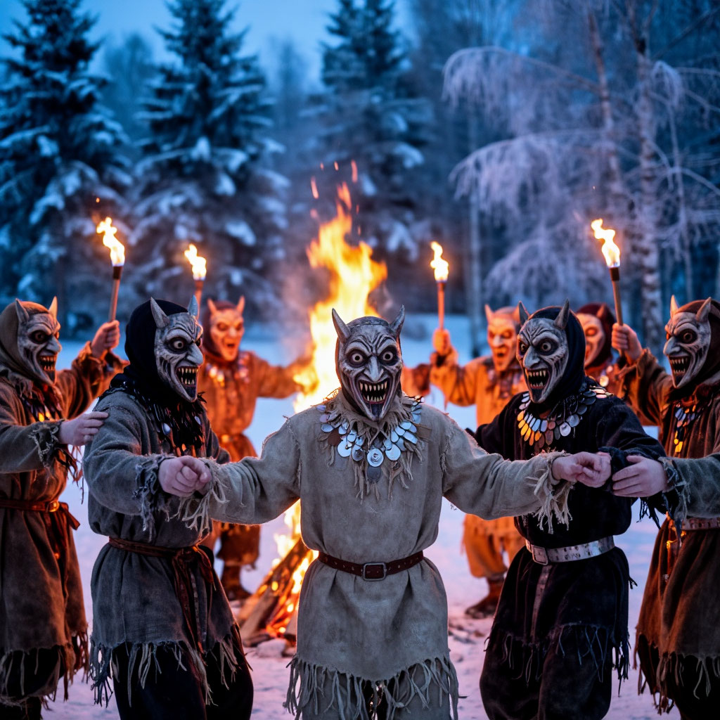 Маски в язычестве