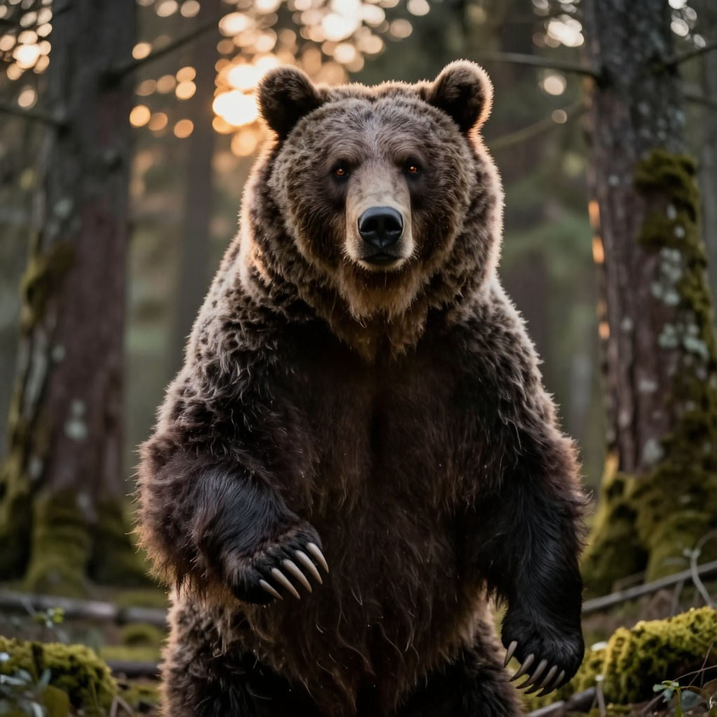 Велес в ипостаси медведя